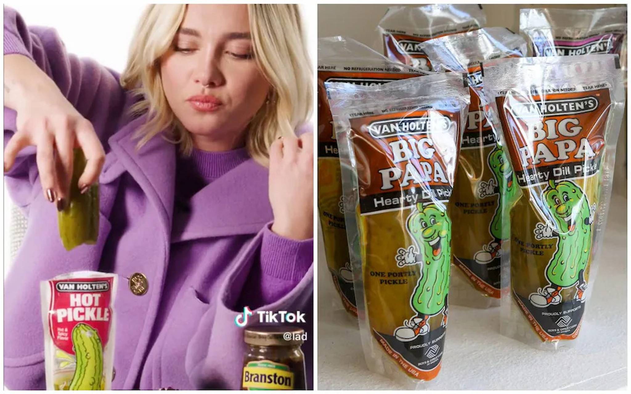 The #picklechallenge shows TikTok's role in food trends