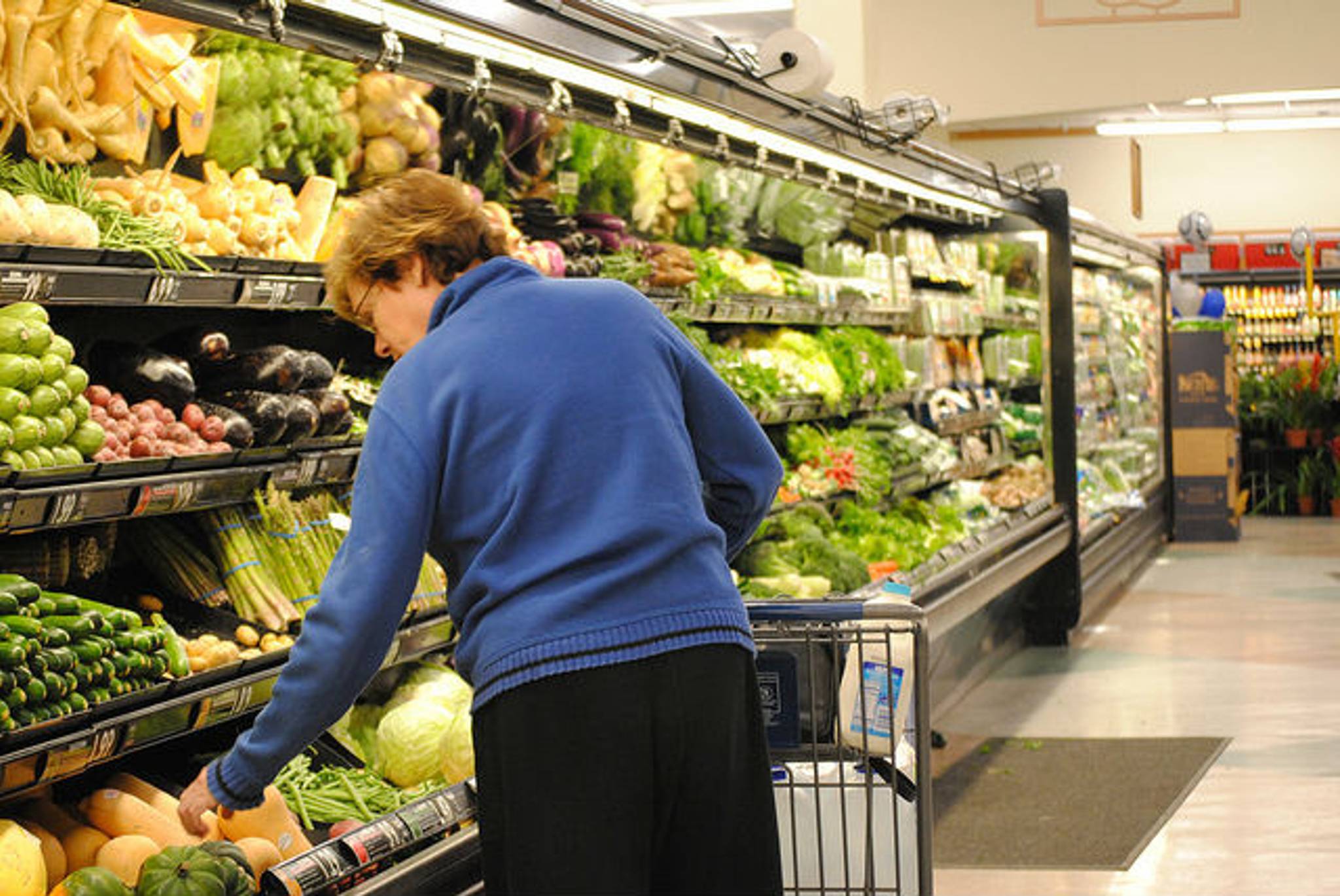 A supermarket for those nearing food poverty