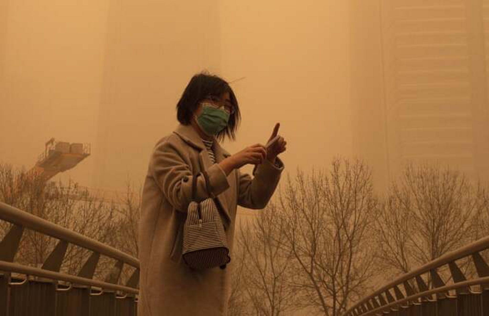 Pollution negatively impacts wellbeing in Beijing