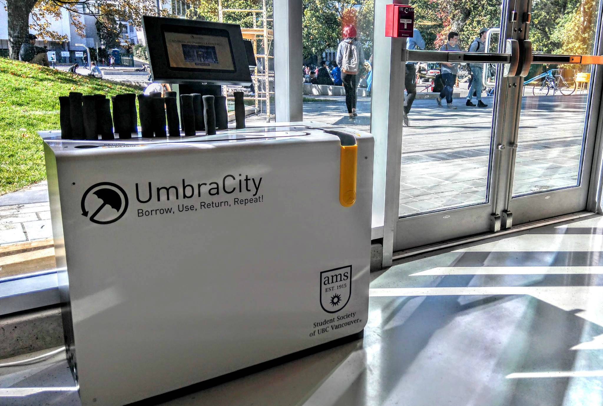 UmbraCity adds brollies to the sharing economy