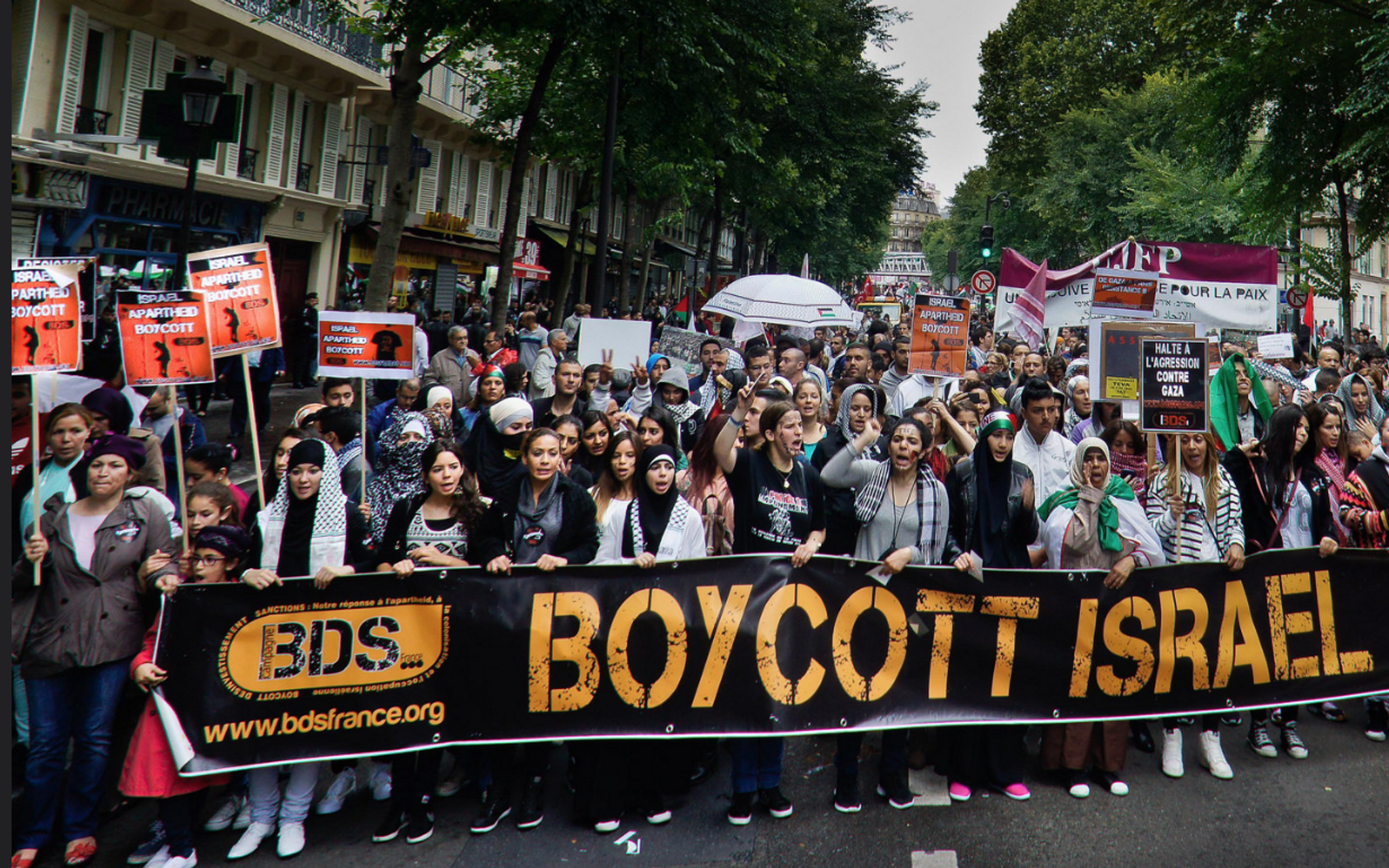 Consumers globally join BDS movement to end violence