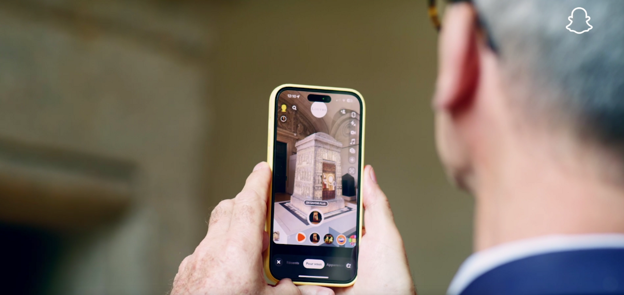 The Louvre adopts Snap tech for immersive AR exhibits
