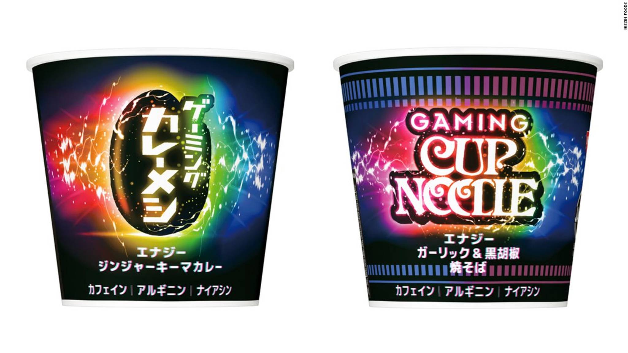 Nissin Foods launches caffeinated cup noodles for gamers