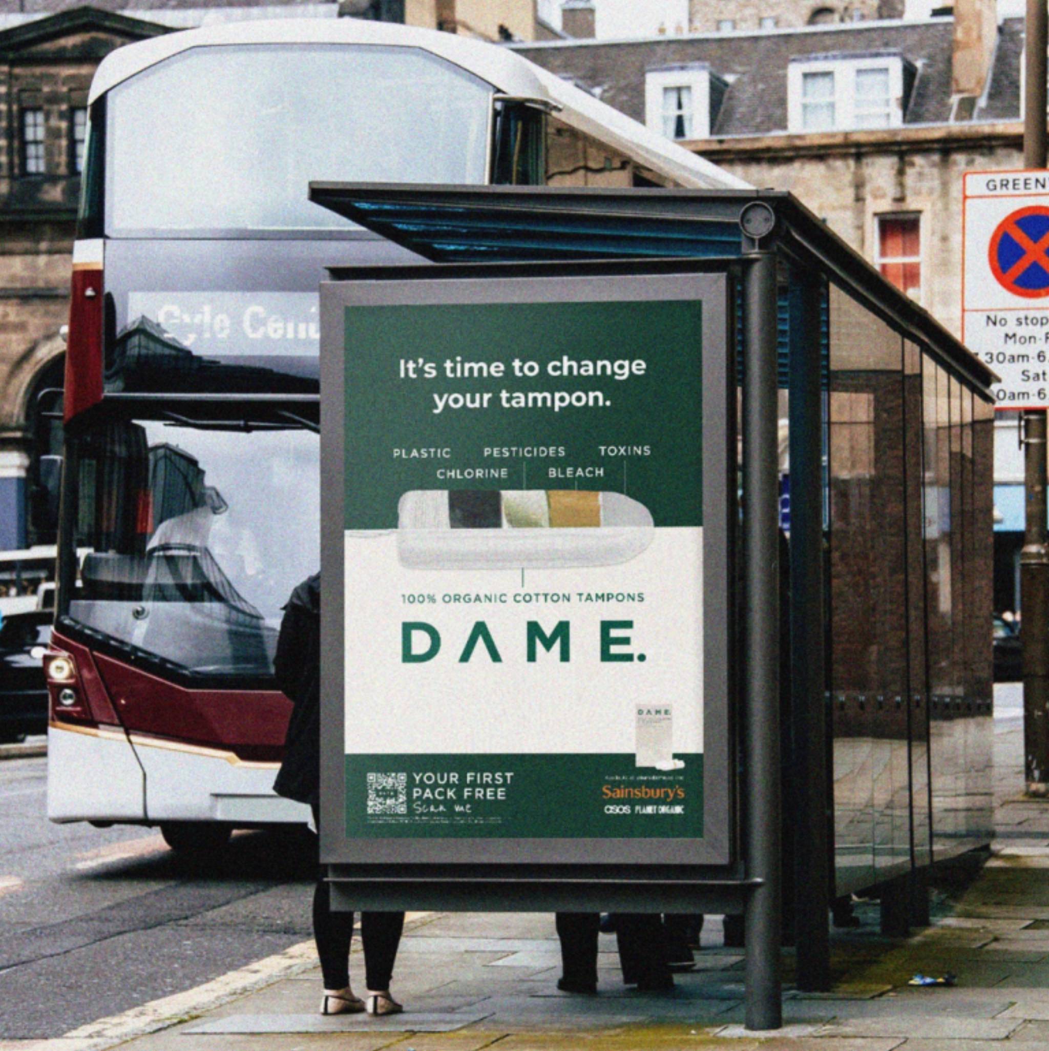 DAME provides transparency with tampon campaign