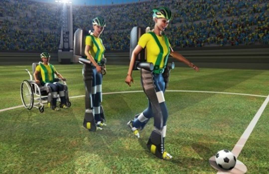 Brazil kicks off with a mind-reading robosuit
