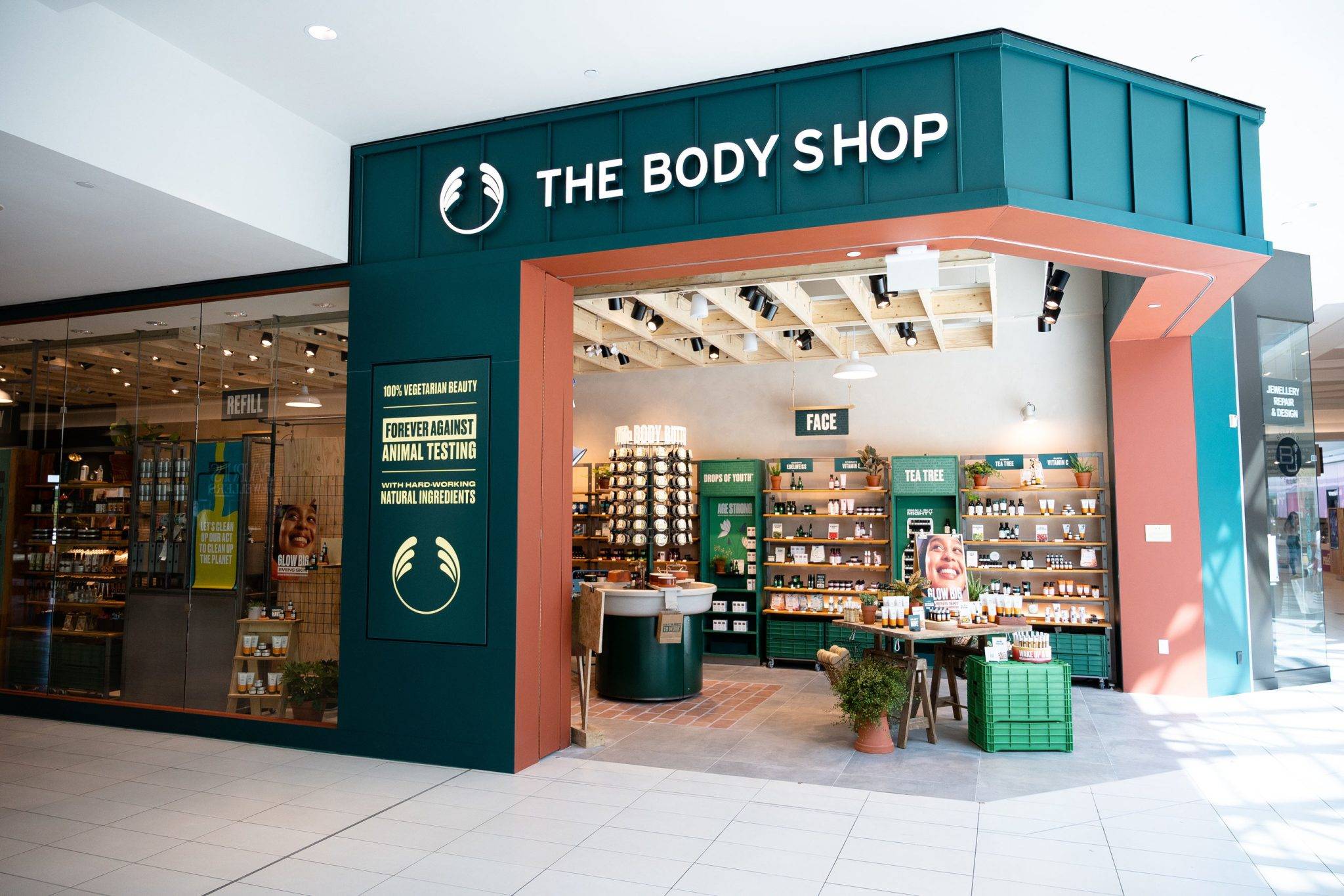Body Shop concept stores promote eco-awareness locally