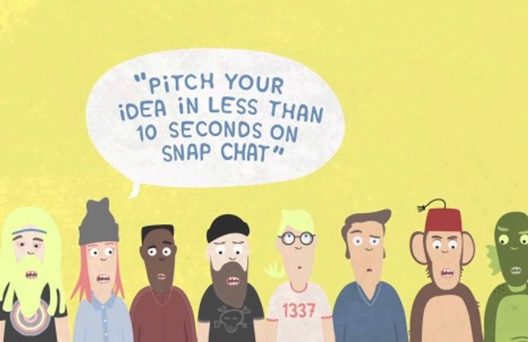 Pitching an idea in 10 seconds