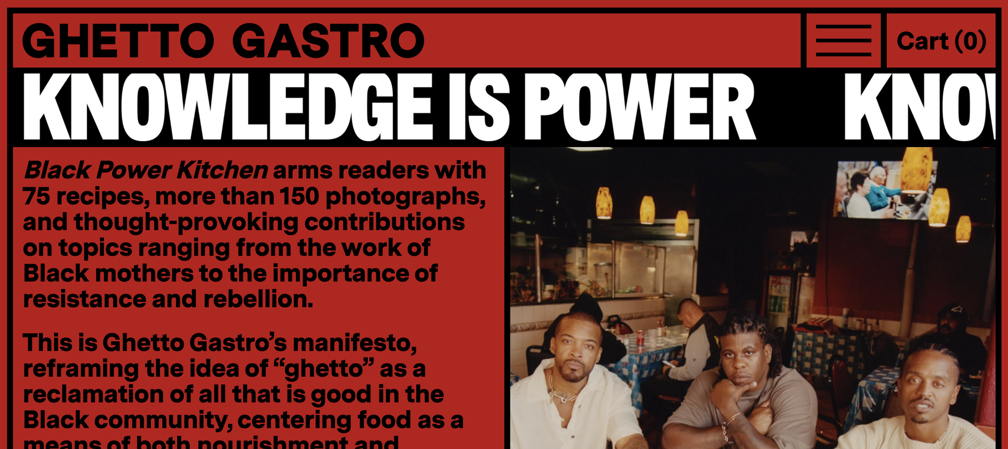 ‘Black Power Kitchen’: cooking up community activism