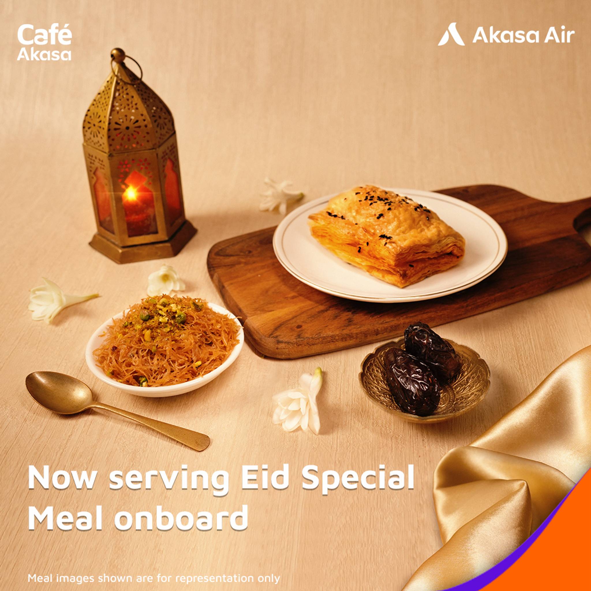 Indian airline brings Eid celebrations to the sky