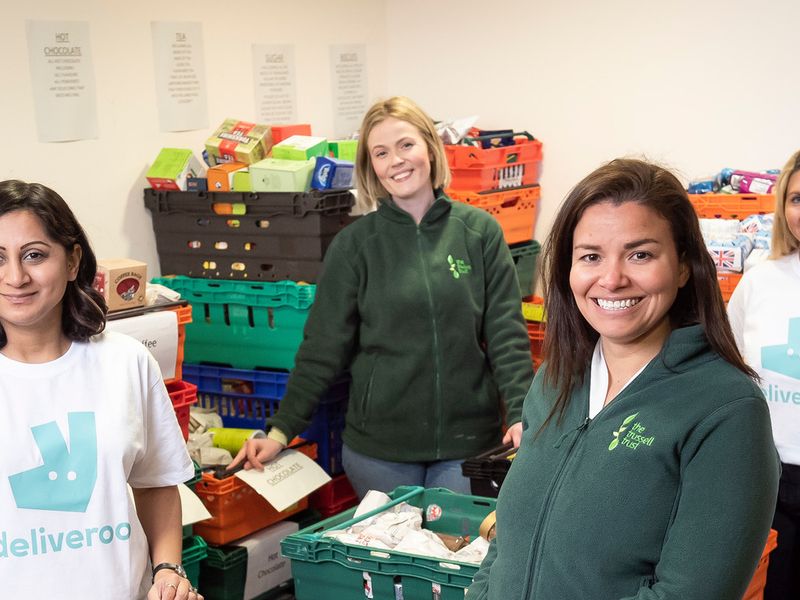 Deliveroo x The Trussell Trust tackling UK food poverty Canvas8
