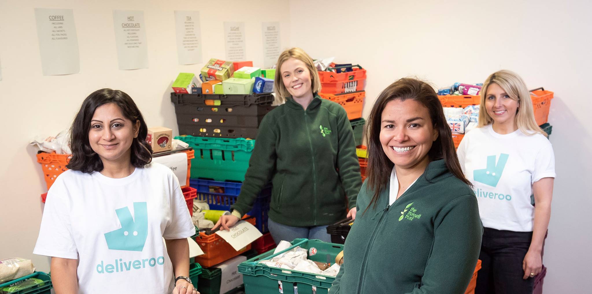 Deliveroo x The Trussell Trust: tackling UK food poverty