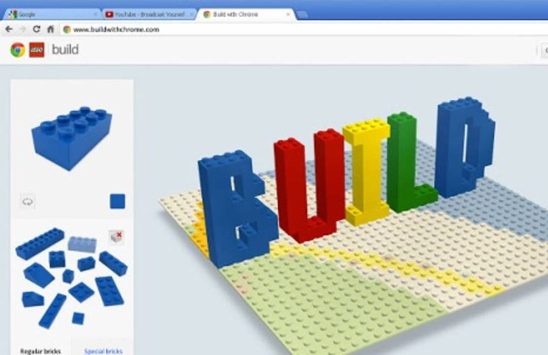 Build with virtual Lego