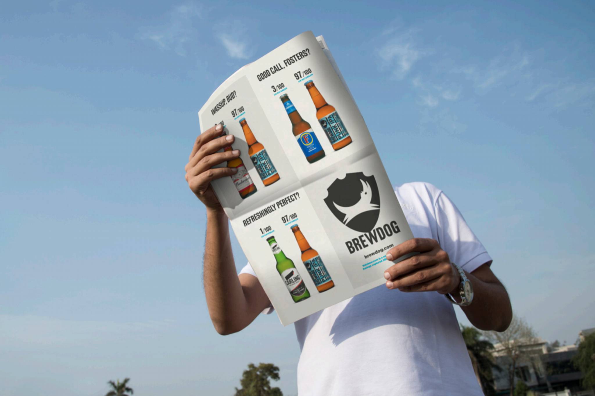 Brewdog ad reminds people of craft beer's superiority