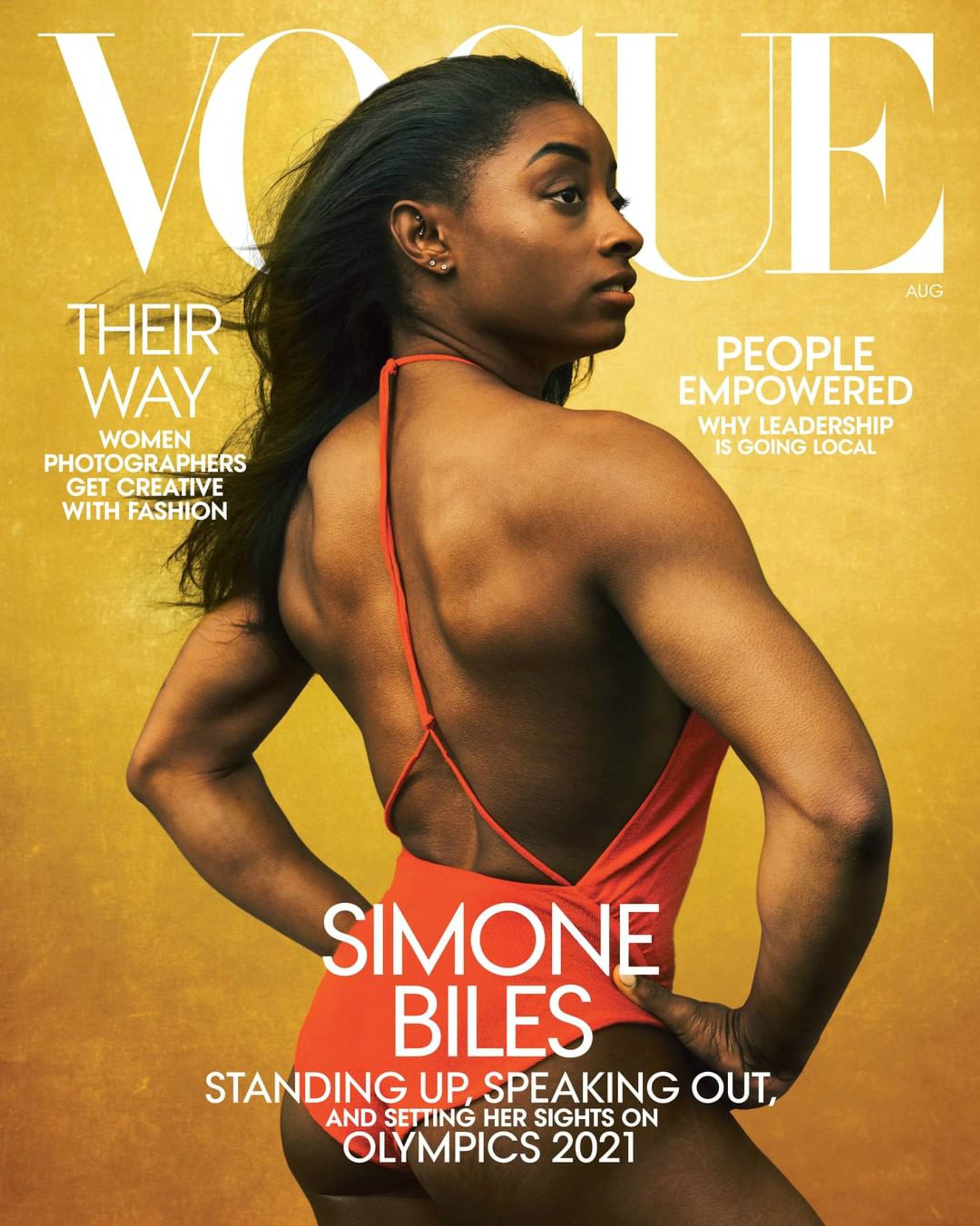 Biles' 'Vogue' cover inspires calls for diverse creatives