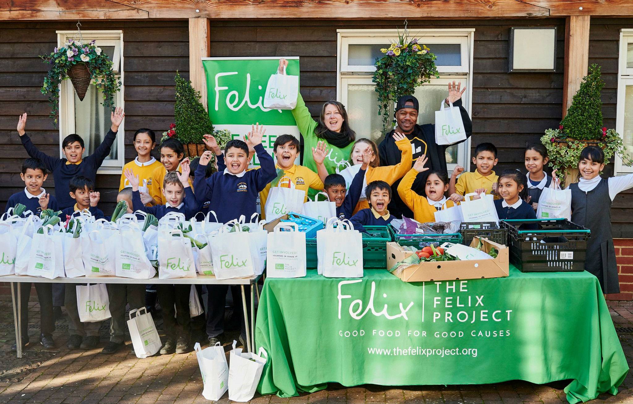 The Felix Project: supporting with surplus food