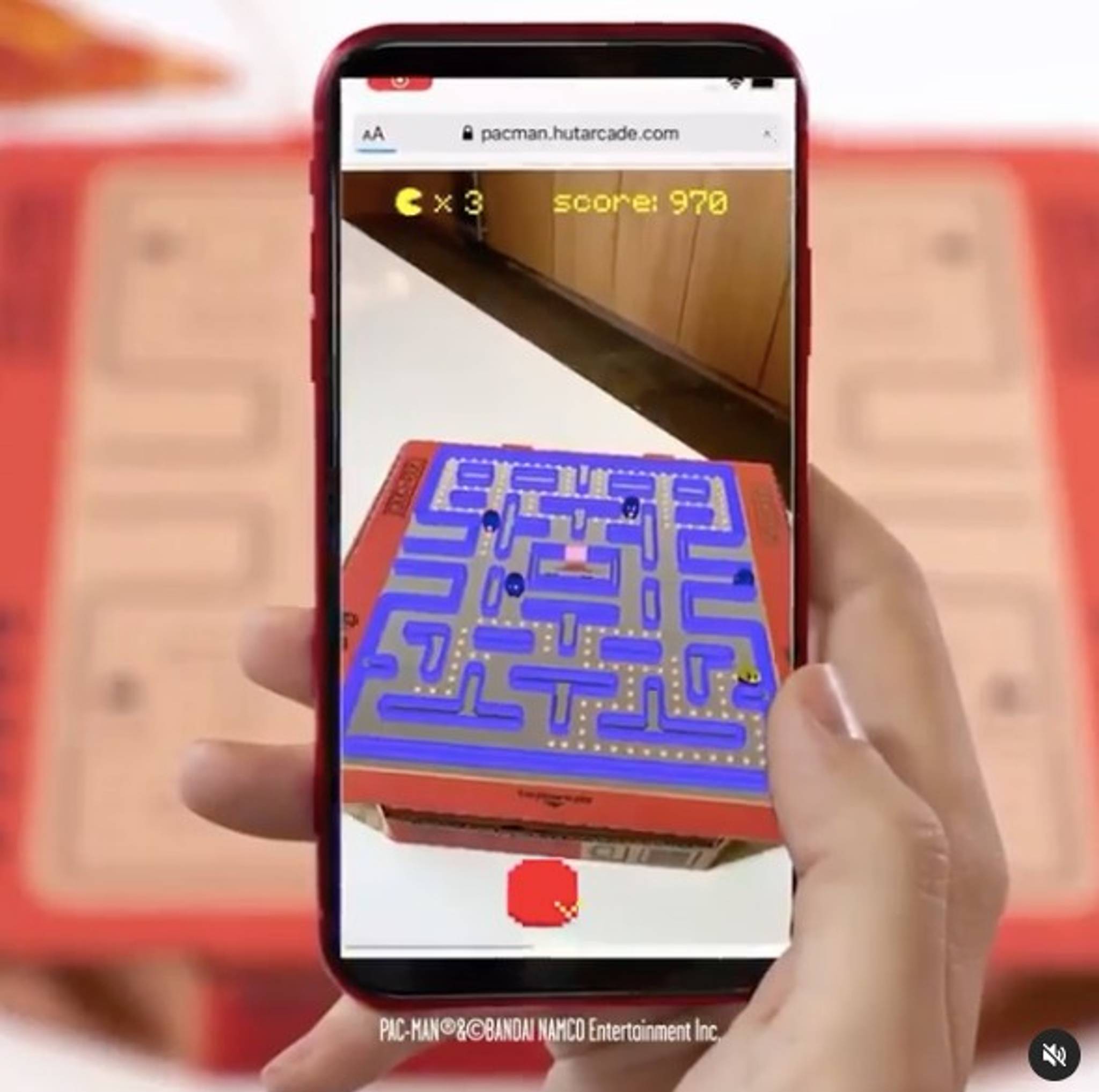 Pizza Hut boxes double as AR Arcades for nostalgic eaters