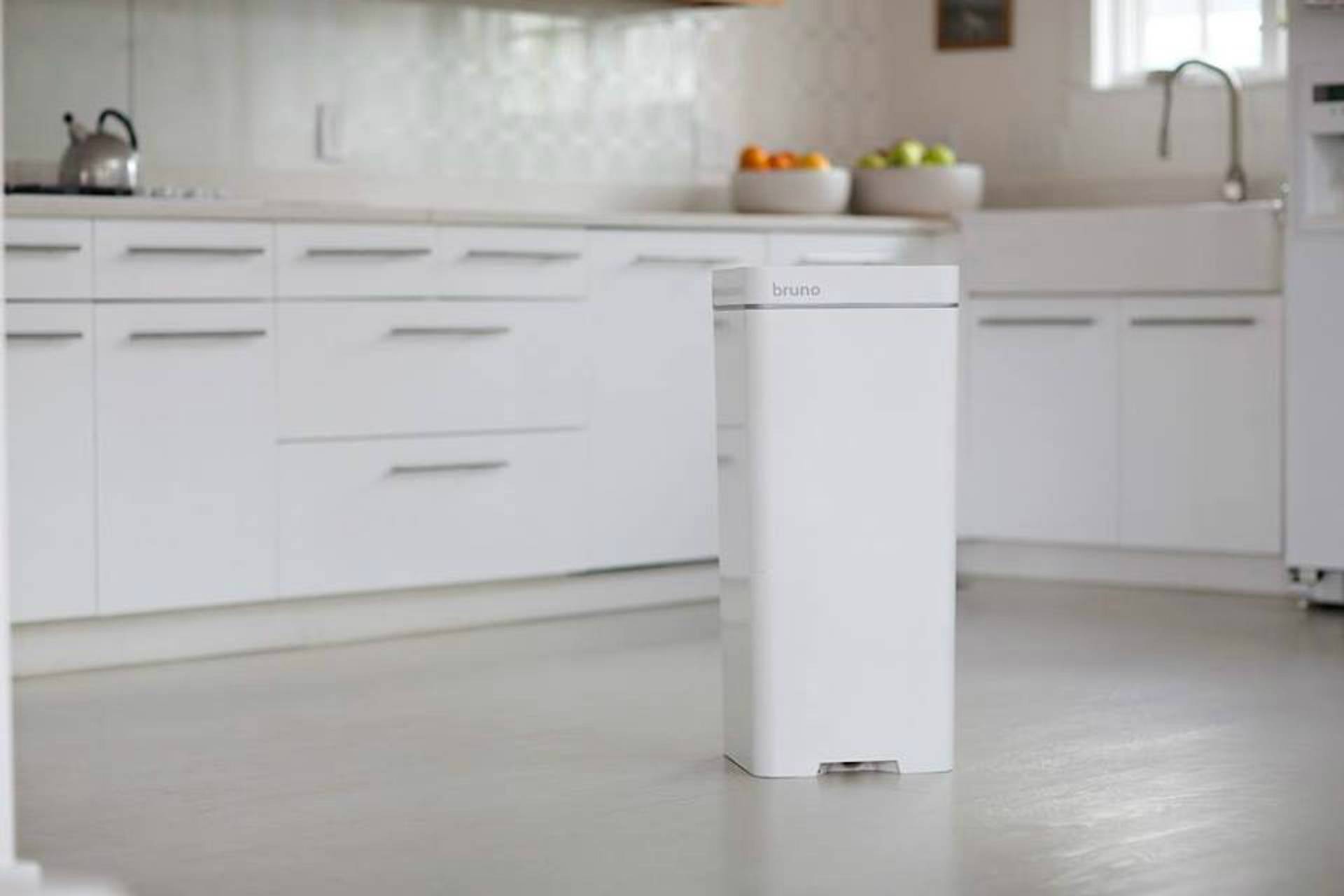 Bruno is the world’s first smart trash can