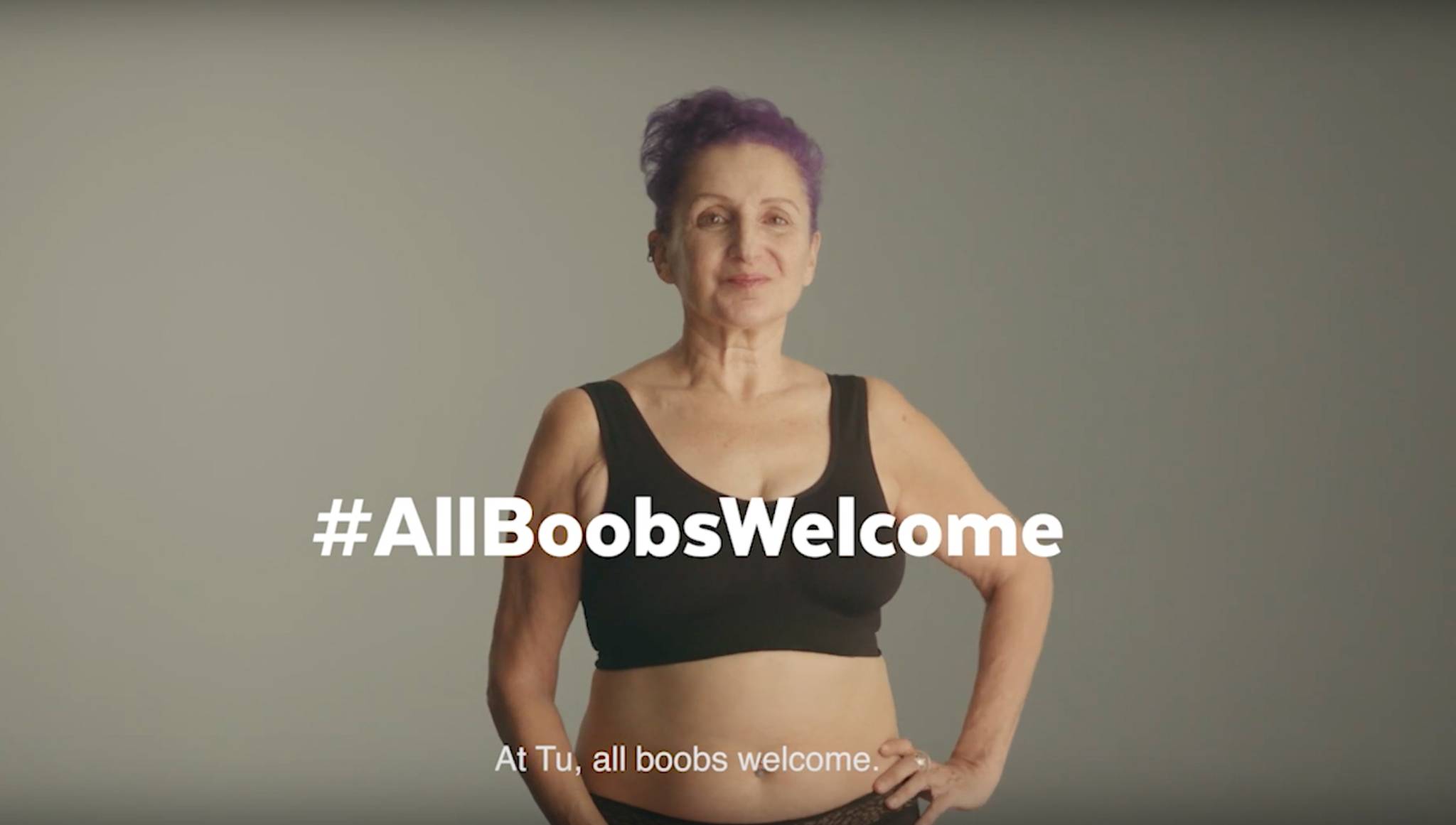 'All Boobs Welcome' lingerie ad is for the female gaze
