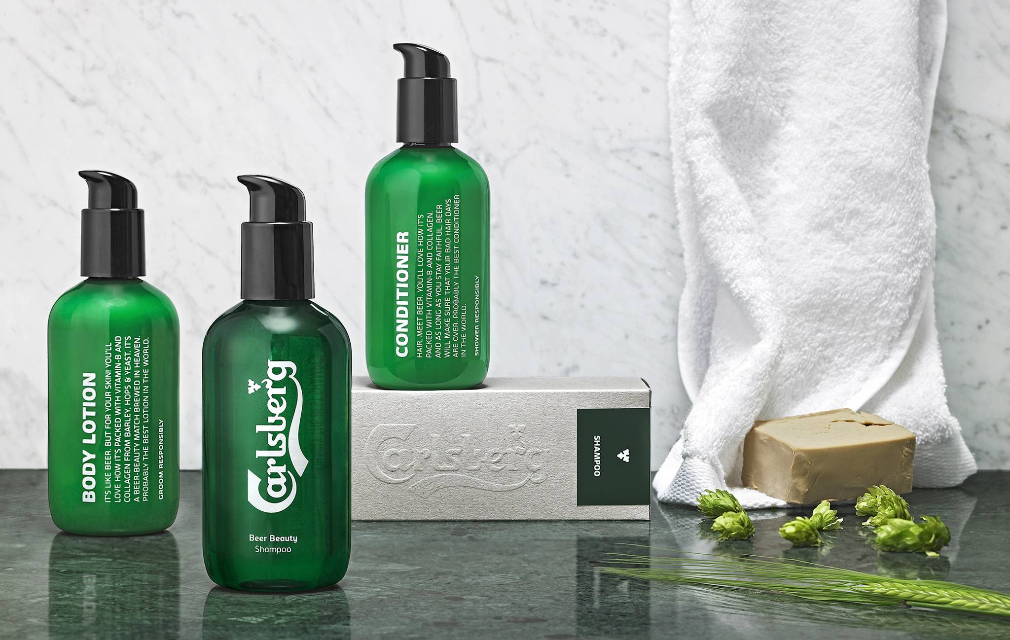 Carlsberg launches male grooming range