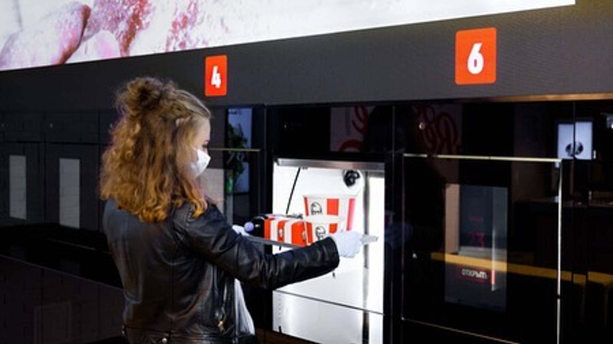 KFC Moscow goes all in for hygiene with robot servers
