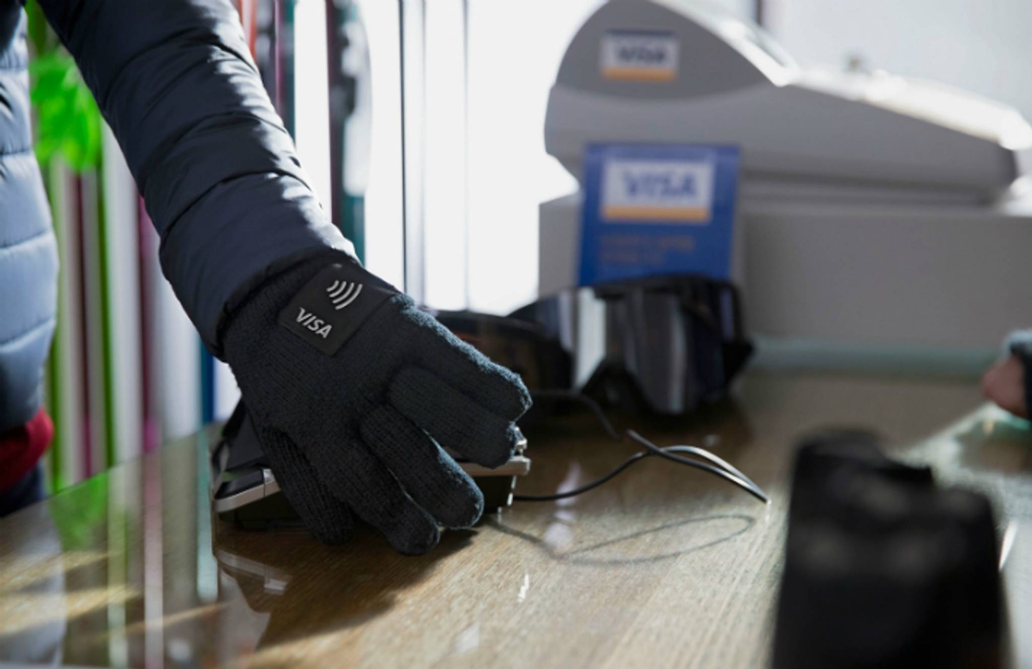 Visa will sell contactless pay gloves at the Olympics