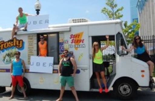 Uber's on-demand ice cream truck