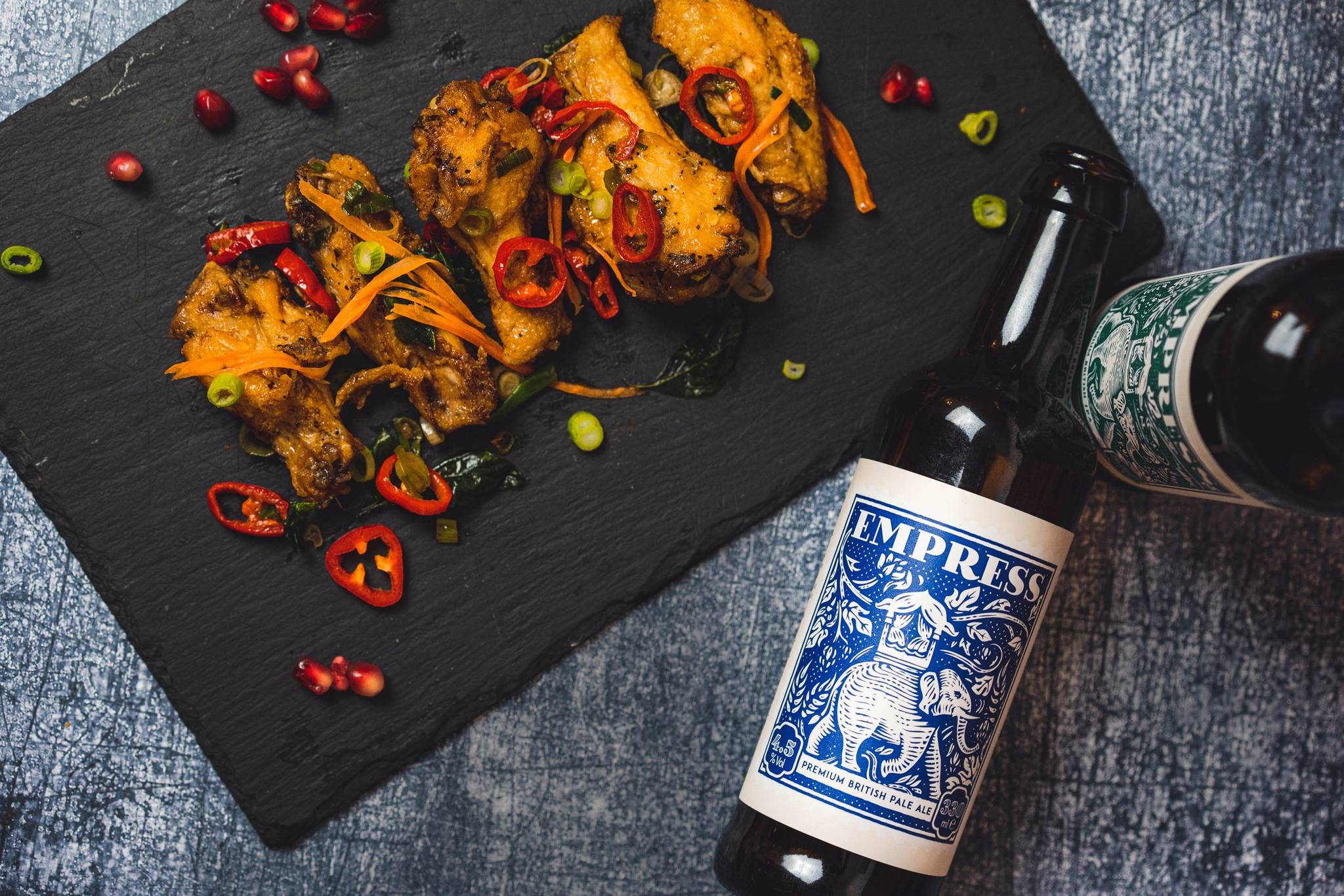 Why Empress spices up food pairings for beer-loving Britons