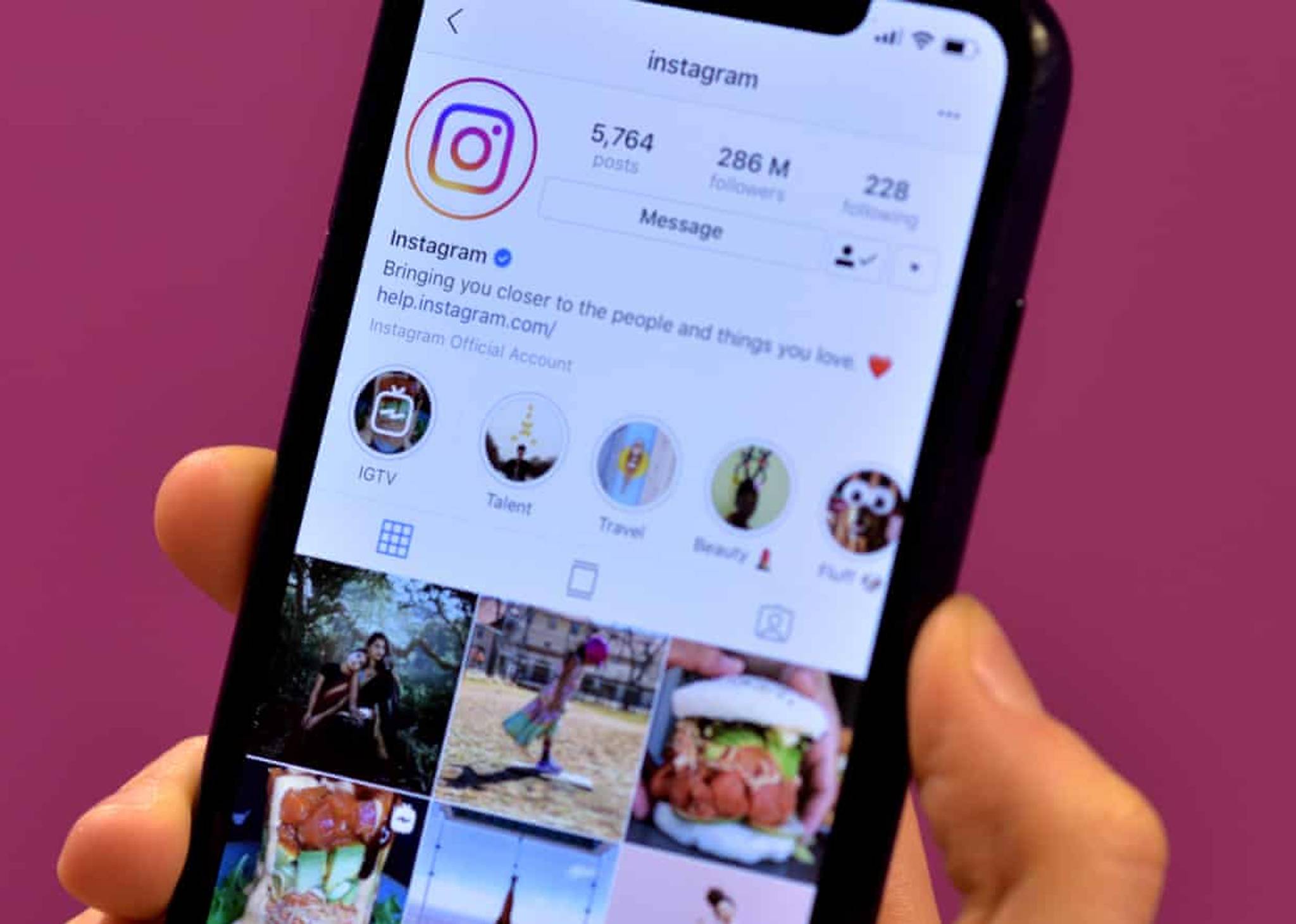 Second Insta account gives users authentic refresh