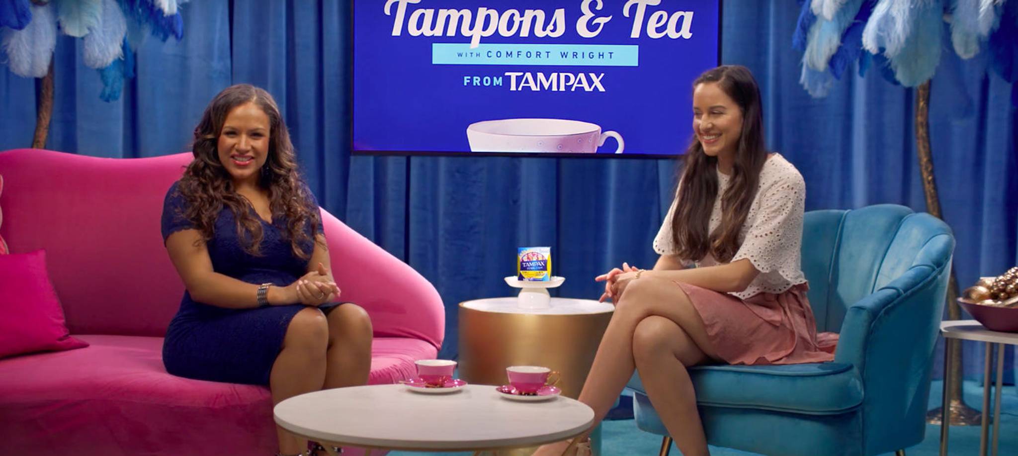 Tampax tackles tampon discomfort in frank advert
