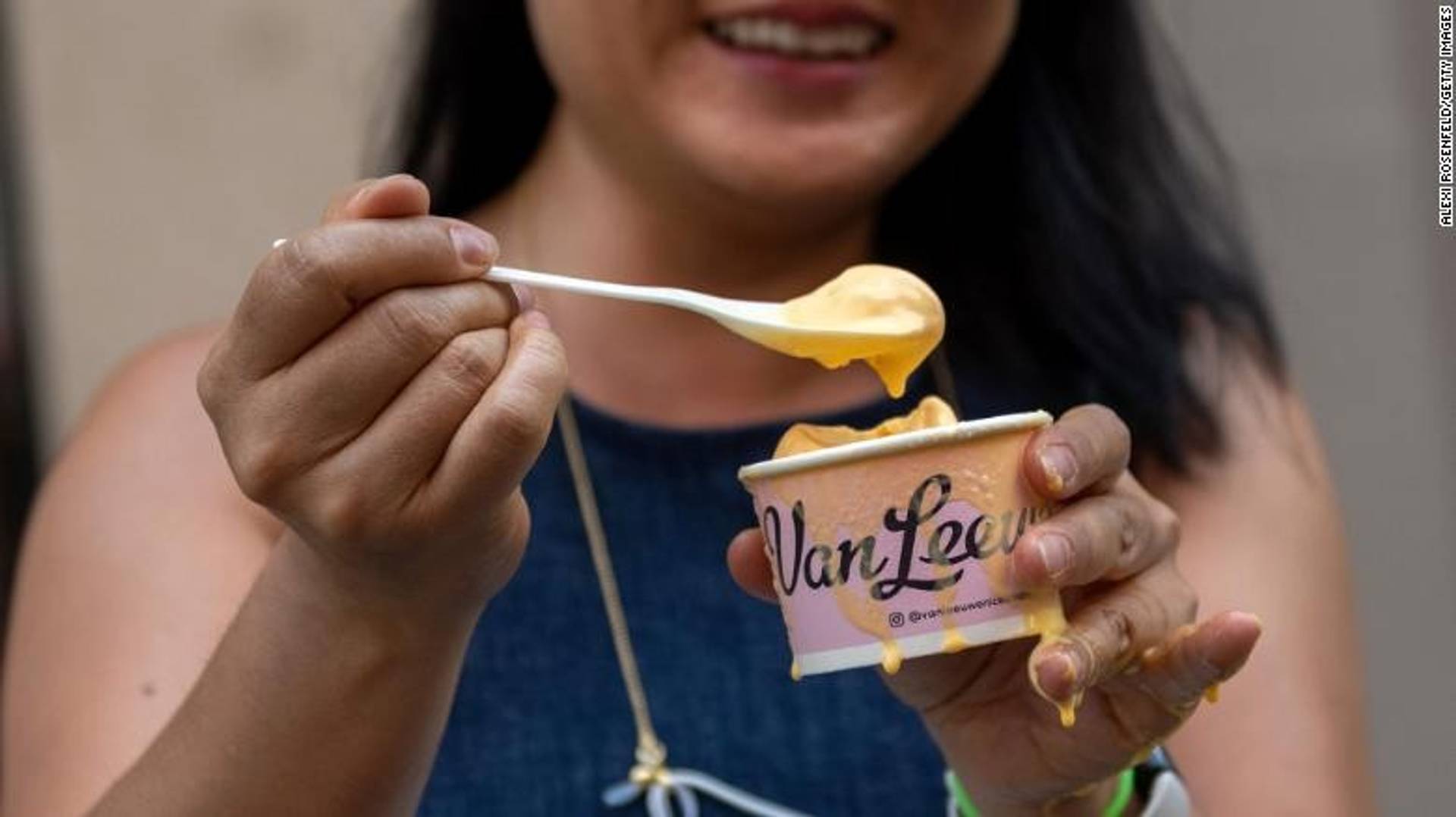 Kraft sparks joy with mac and cheese ice cream