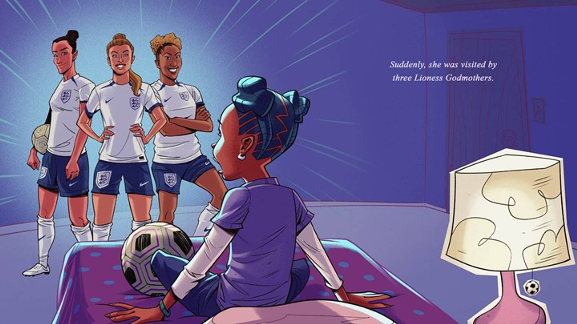 Disney short encourages young girls to play football