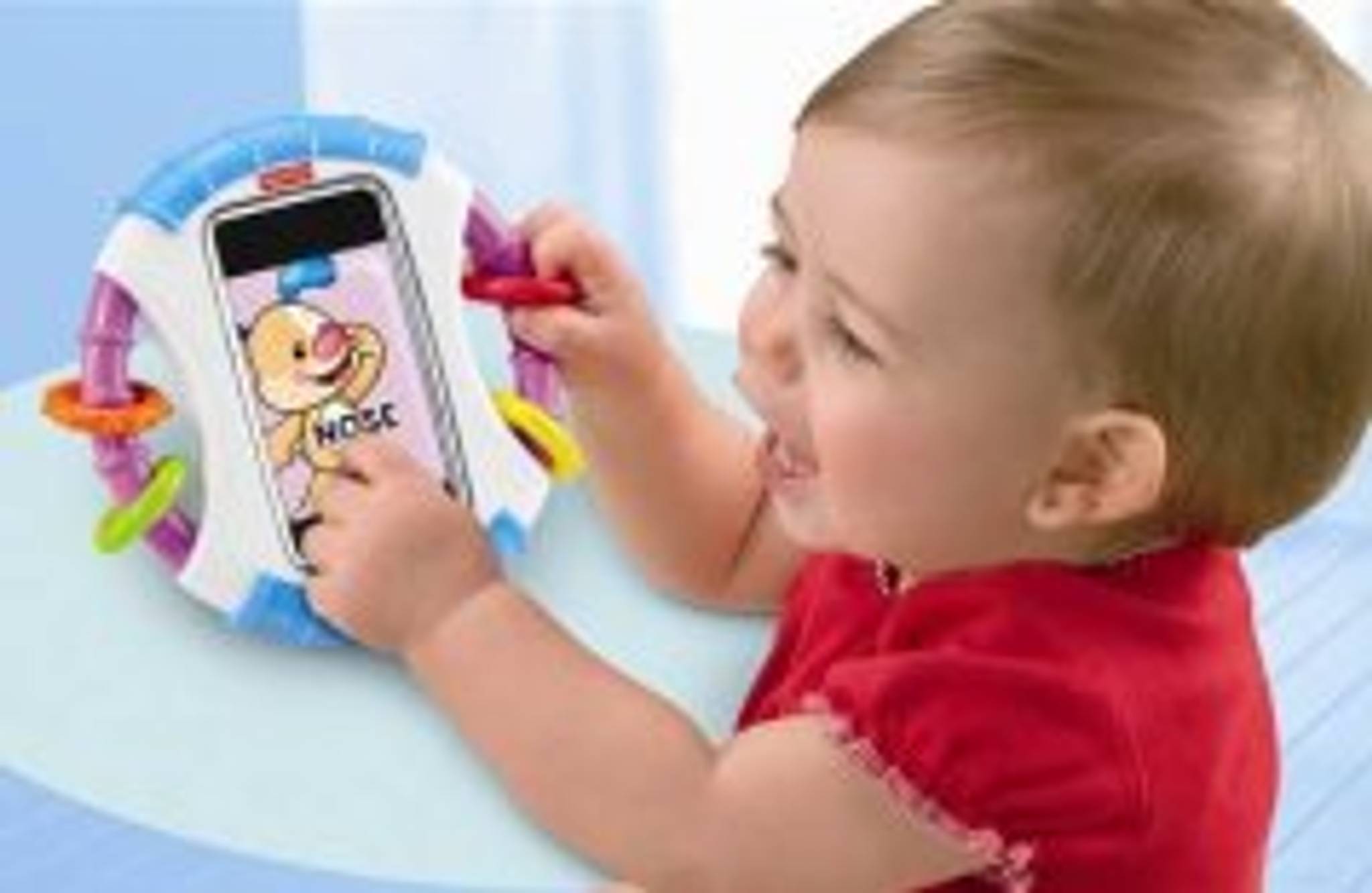 iPhone becomes baby toy