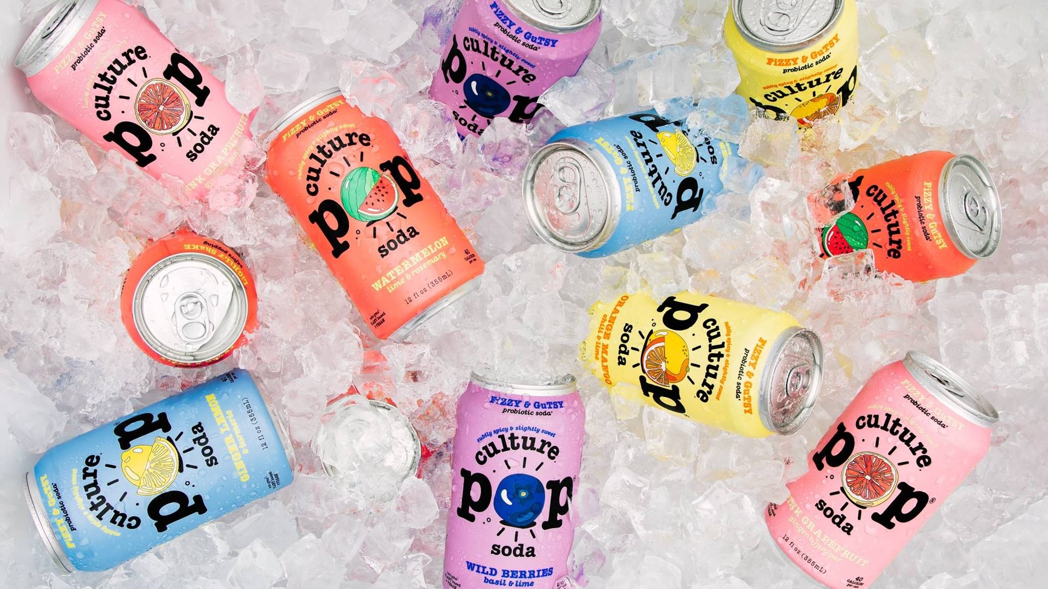 Culture Pop Soda: new-wave carbonated drinks