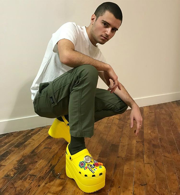 Balenciaga crocs clearance men