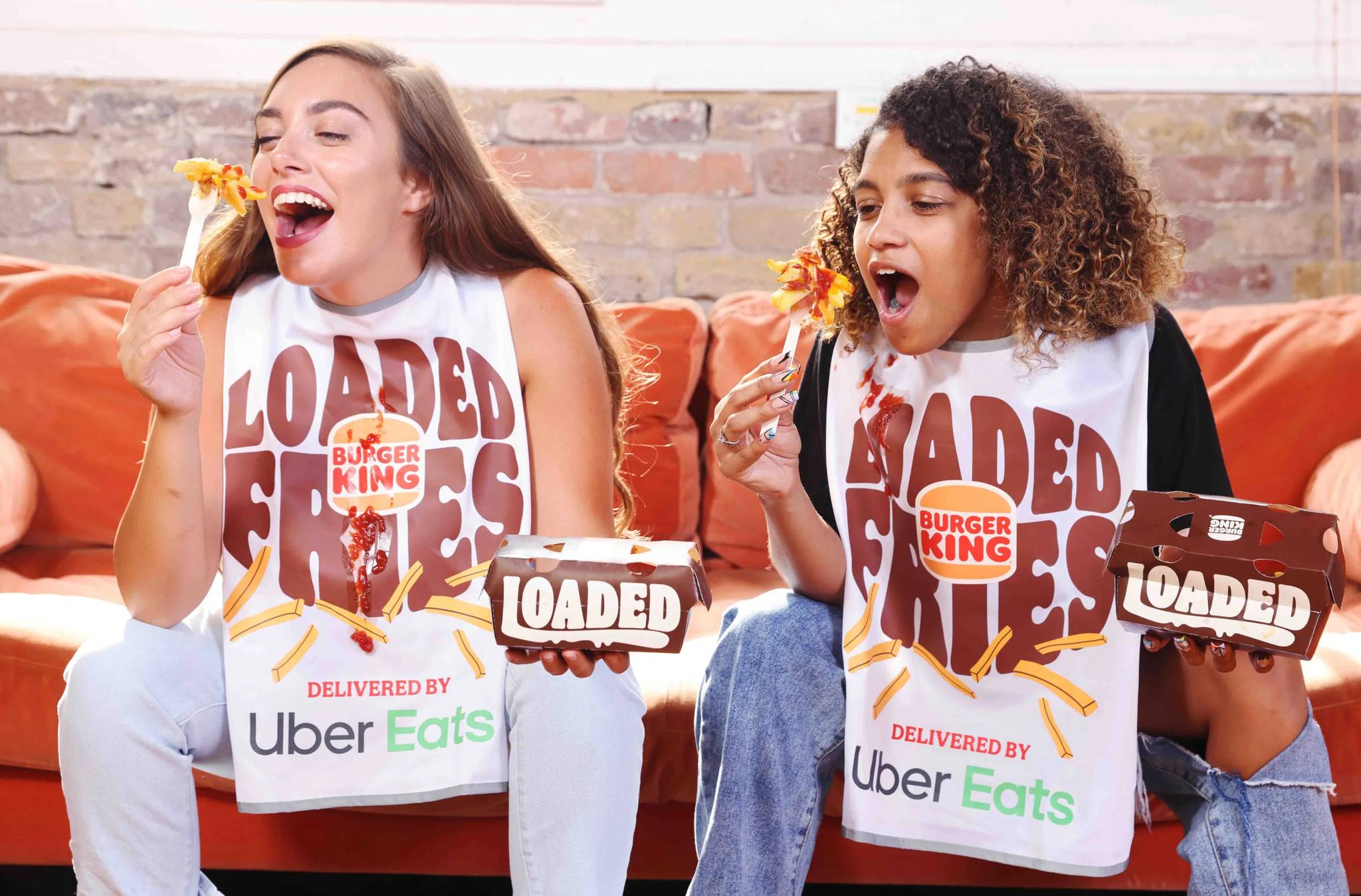 Burger King x Uber Eats brings messy indulgence to dinner