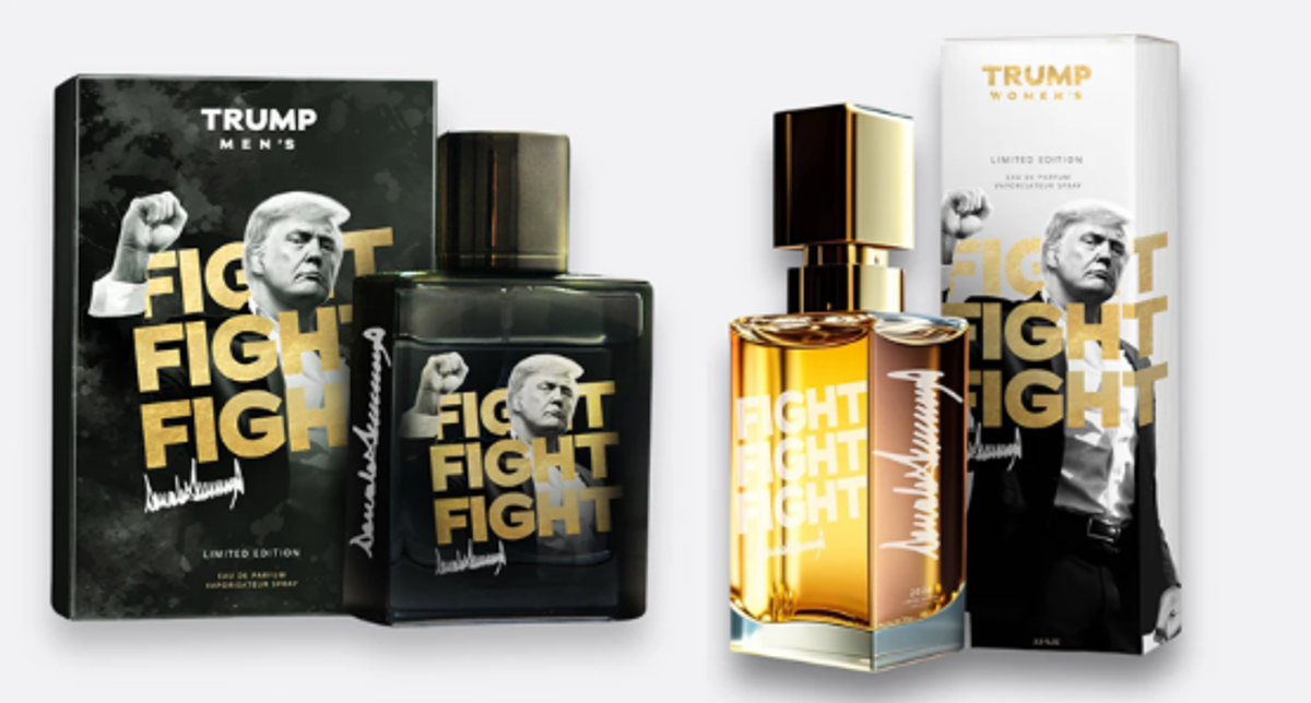 Trump fragrance line reflects masculinity split