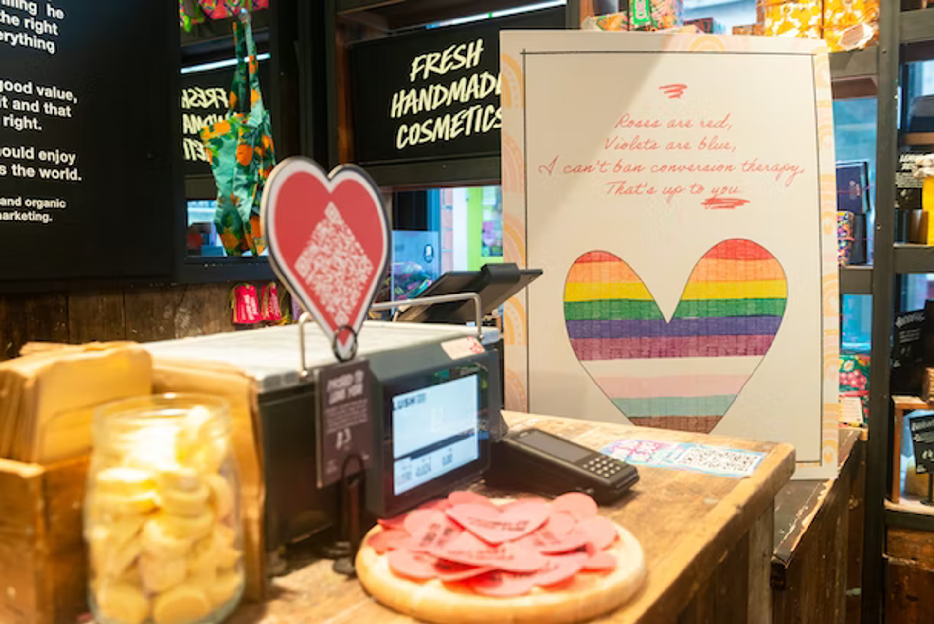 Lush campaign encourages MPs to ban conversion therapy