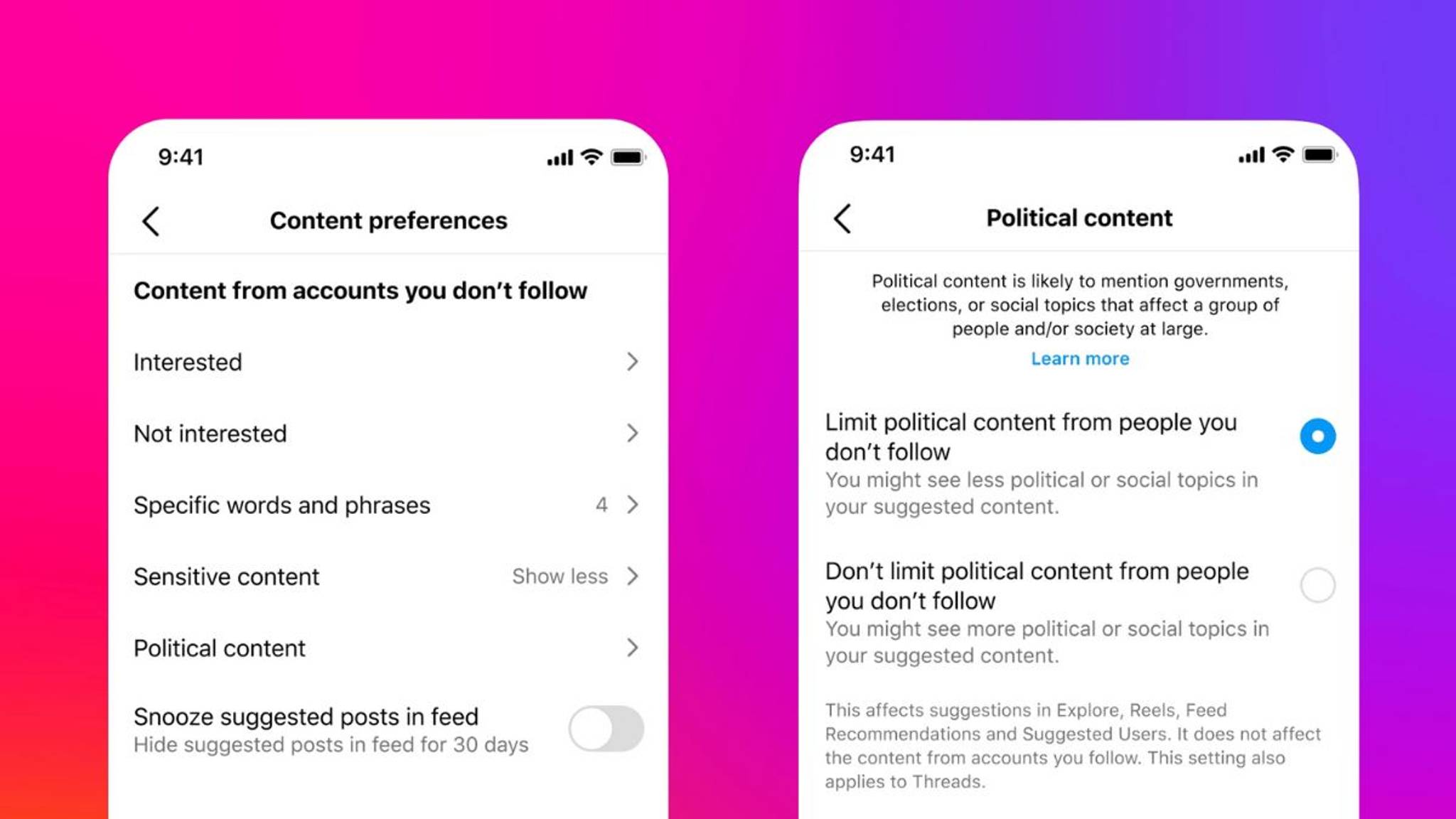 Creators rally against Meta’s limits on political content