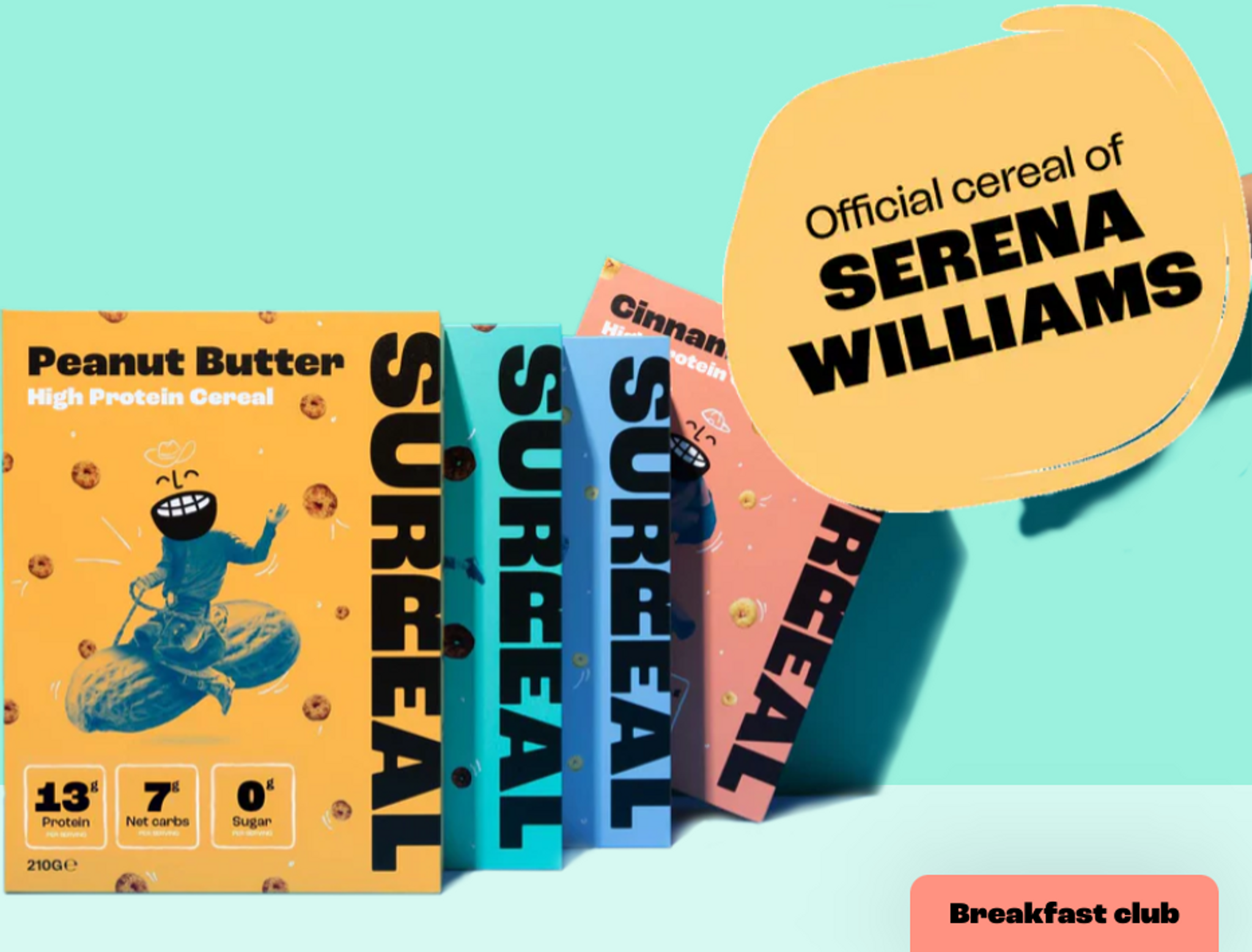 Surreal Cereal uses authentic marketing with fake celebs