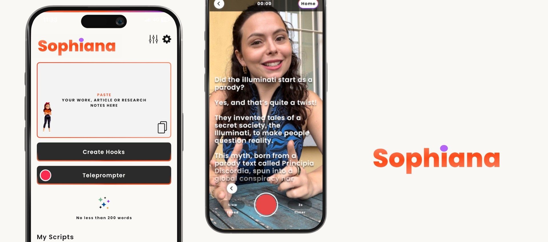 Sophiana helps creators balance AI and human creativity