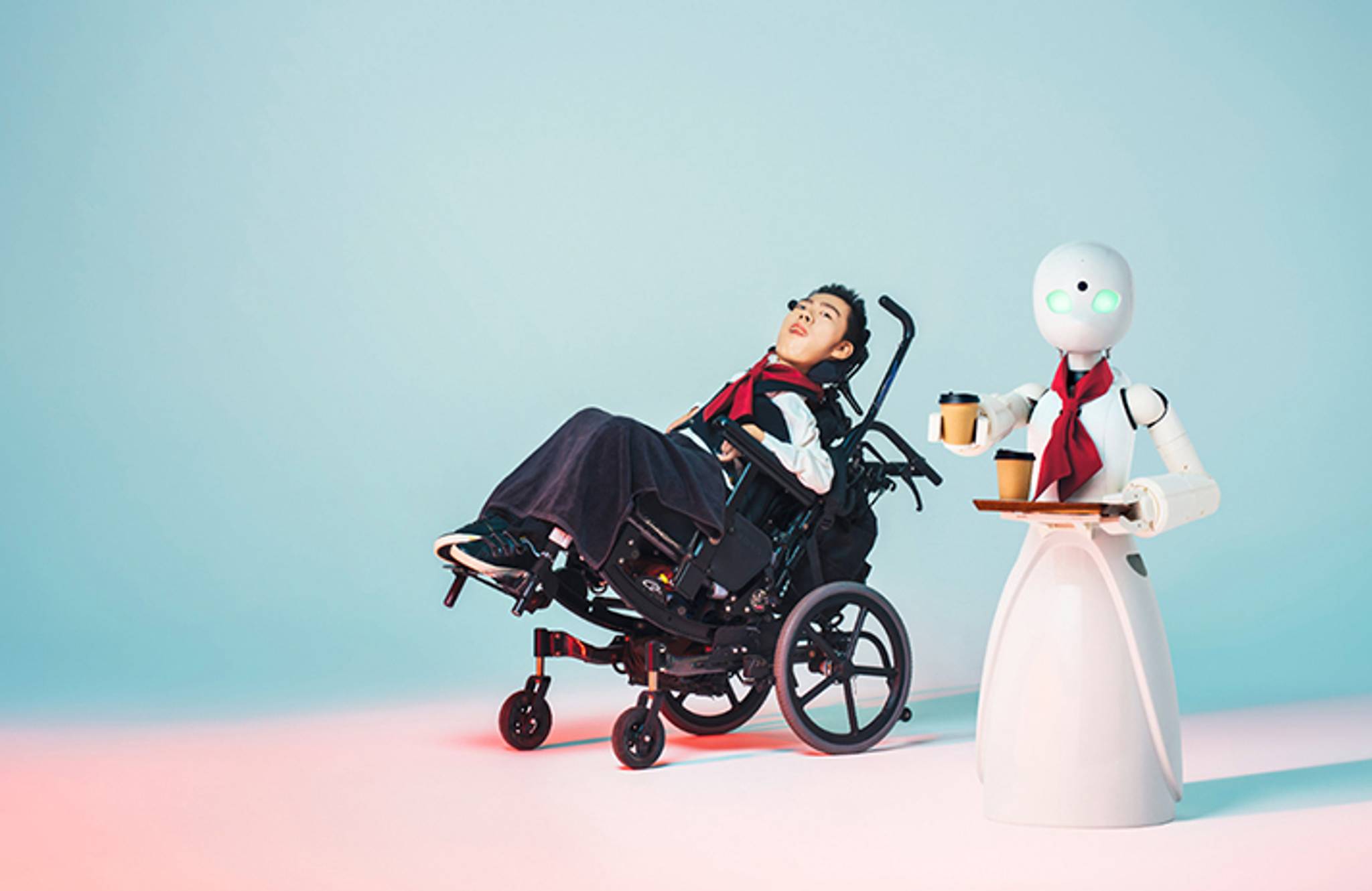 Robot café helps bedbound workers stay connected
