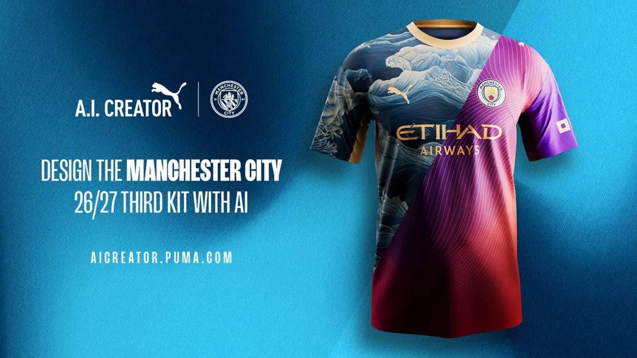 Manchester City invites fans to co-create kit with AI