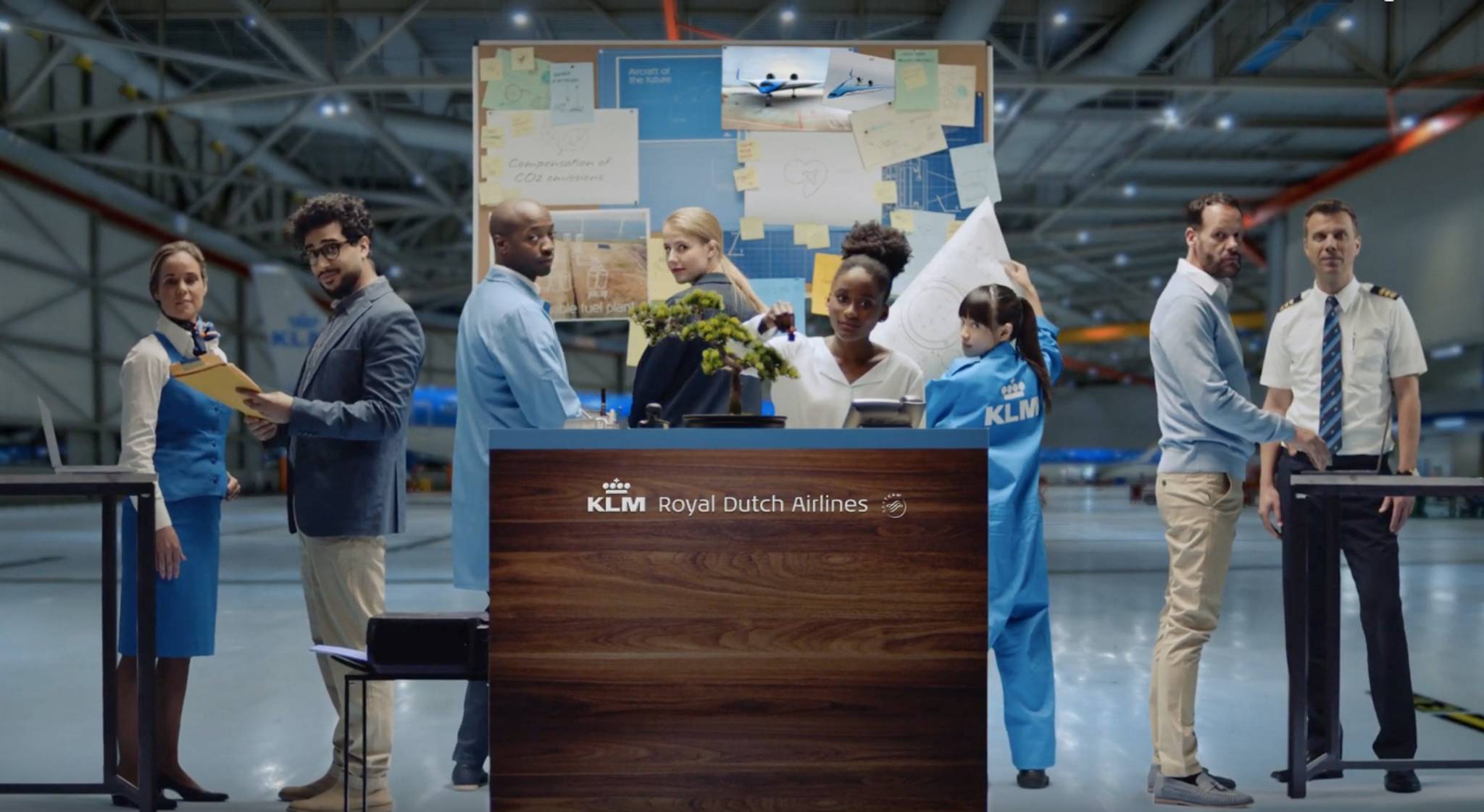 KLM encourages conscious travellers to fly less