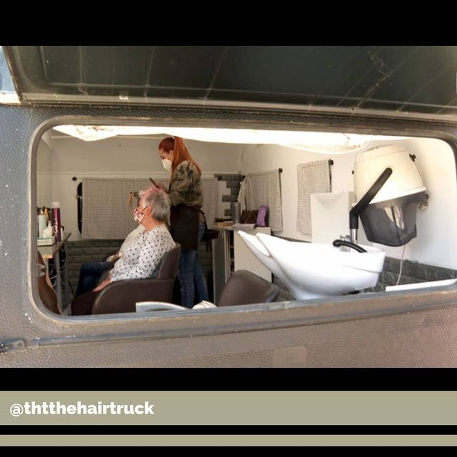 The Hair Truck gives haircuts to rural Spaniards