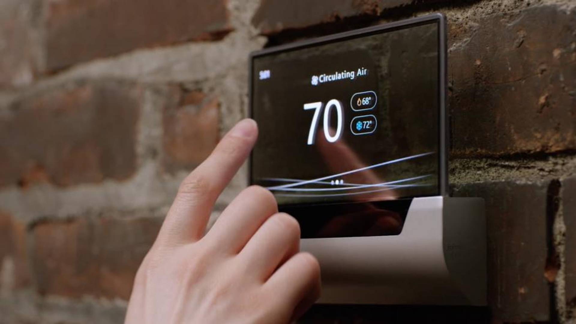 Microsoft's GLAS thermostat is designed to blend in