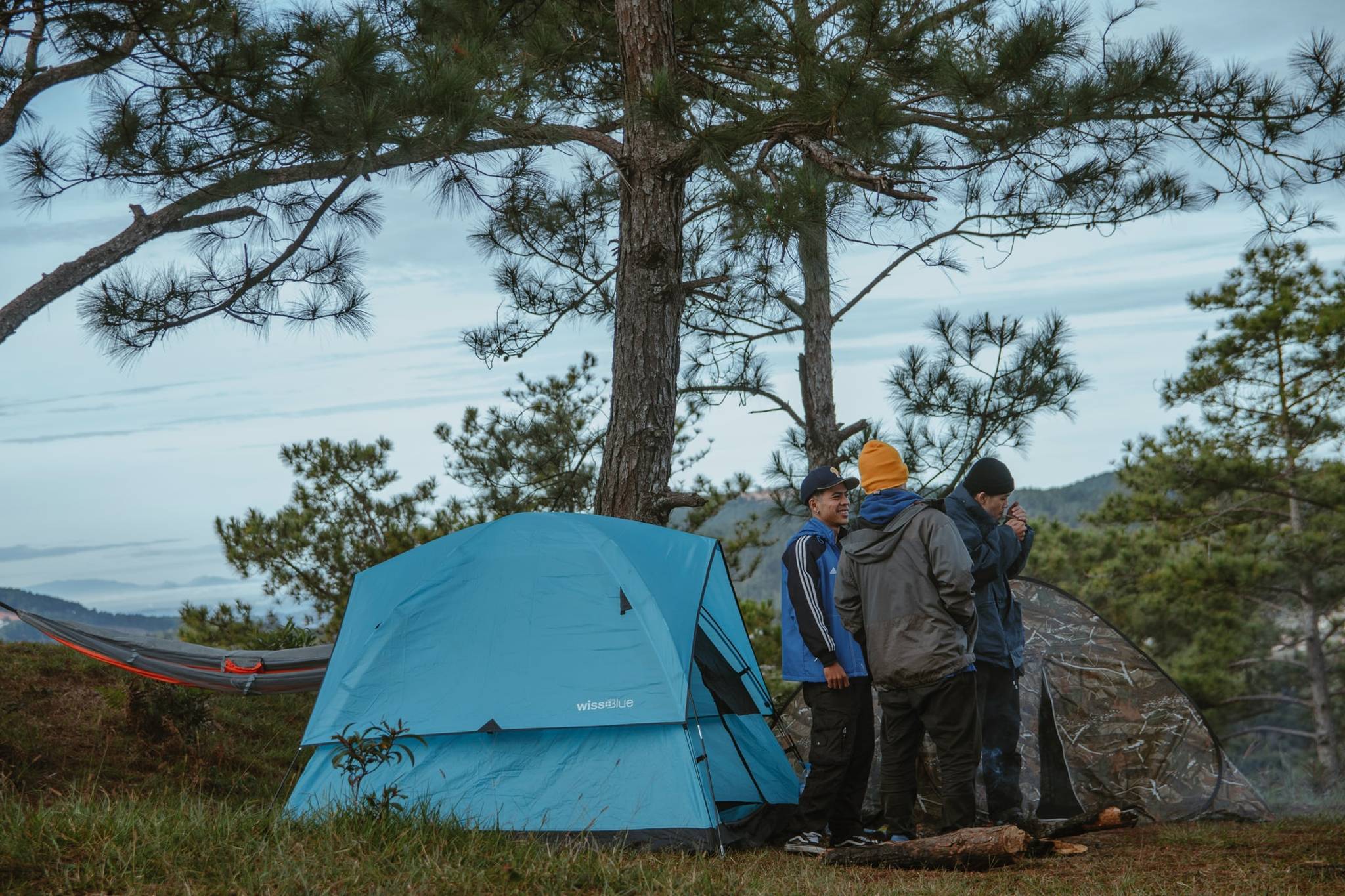 Camping trips give German travellers a distanced thrill