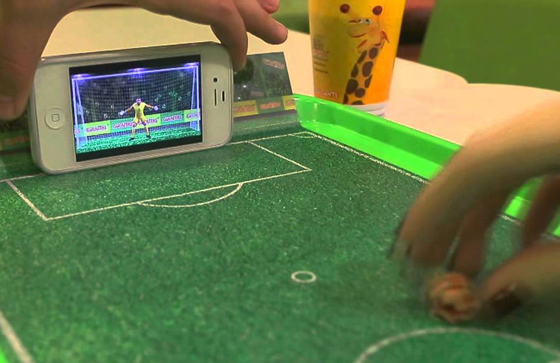 Play football with your food in Brazil