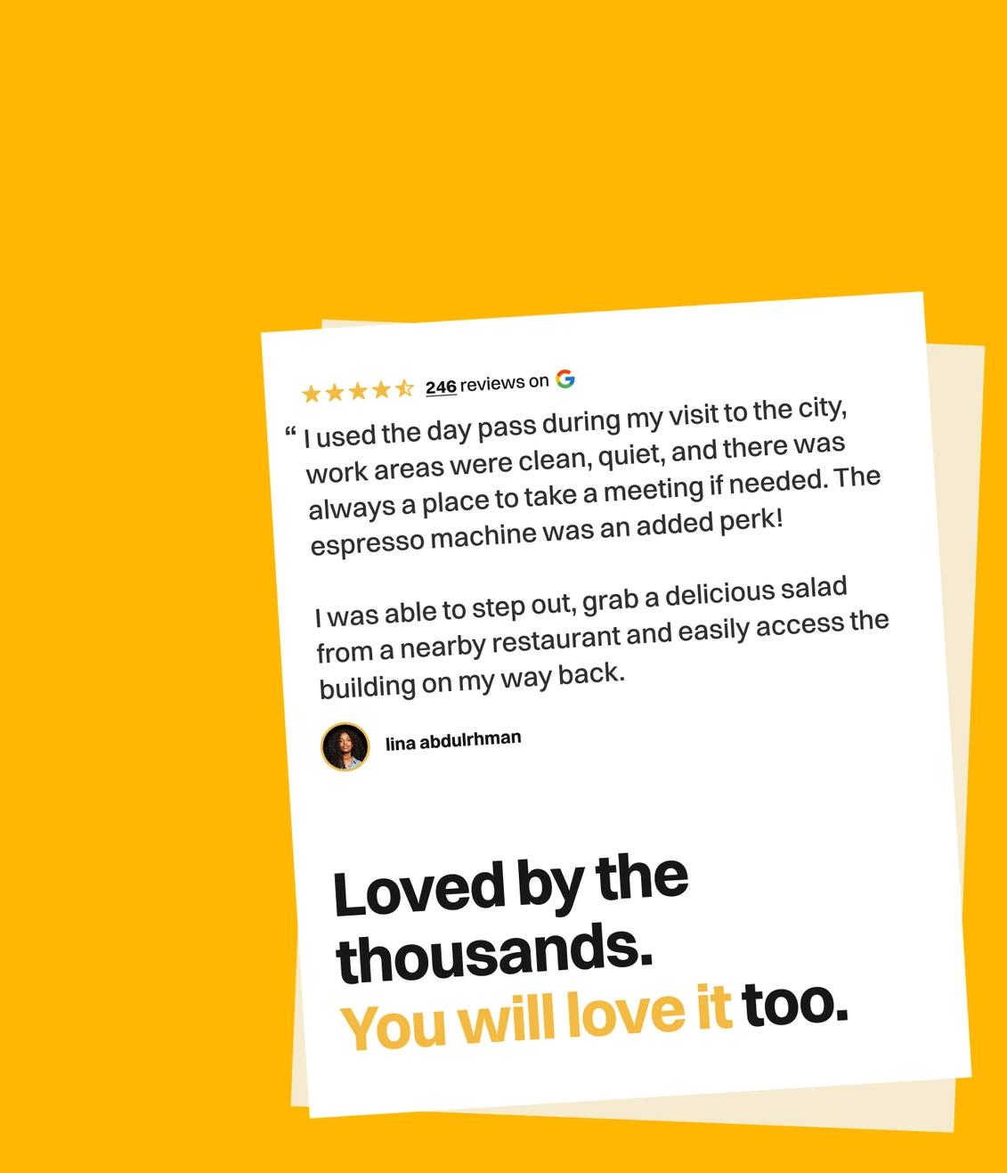 loved by the thousands. you will love it too