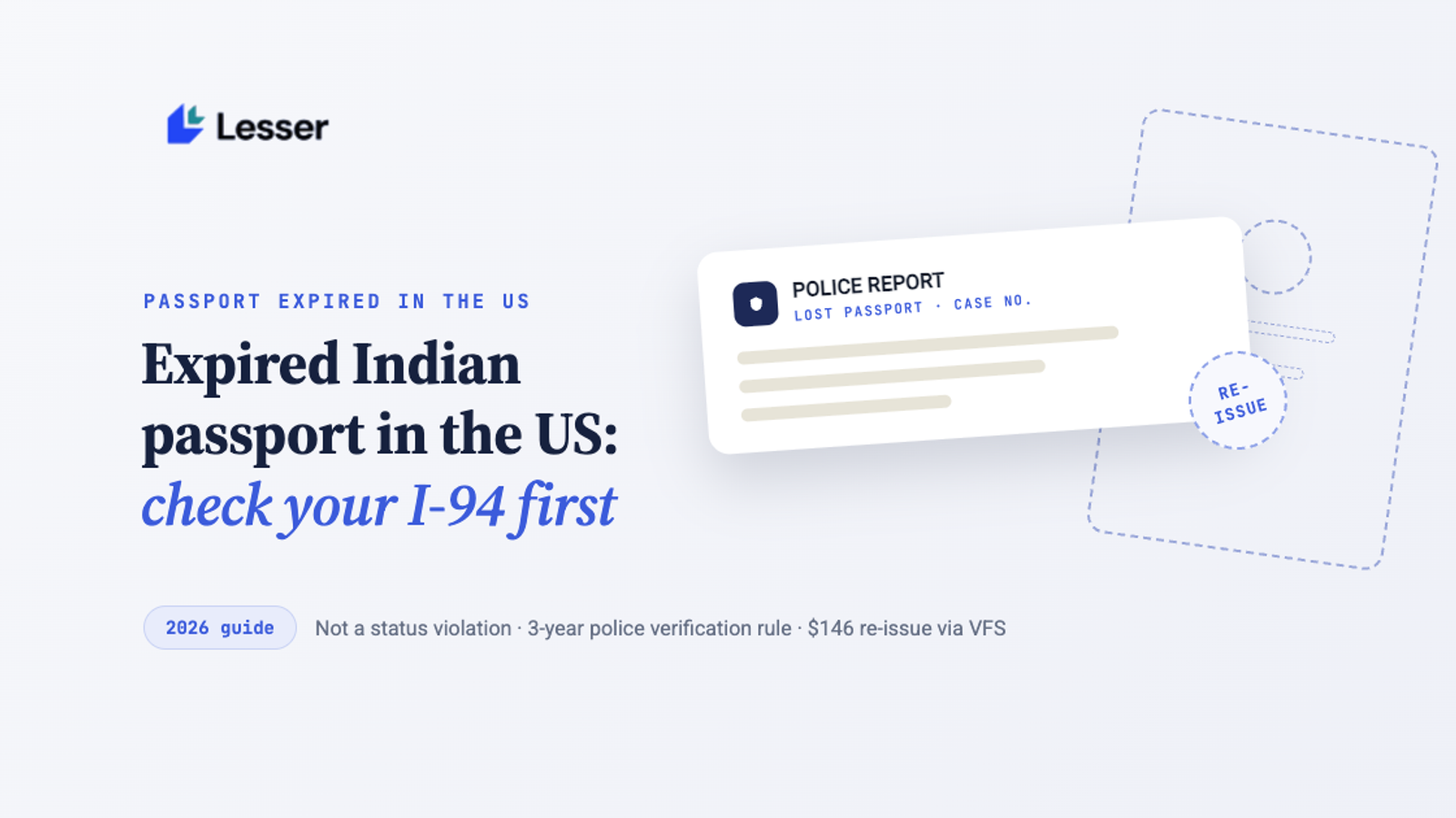 Indian passport expired while you're in the US: what it means and what to do