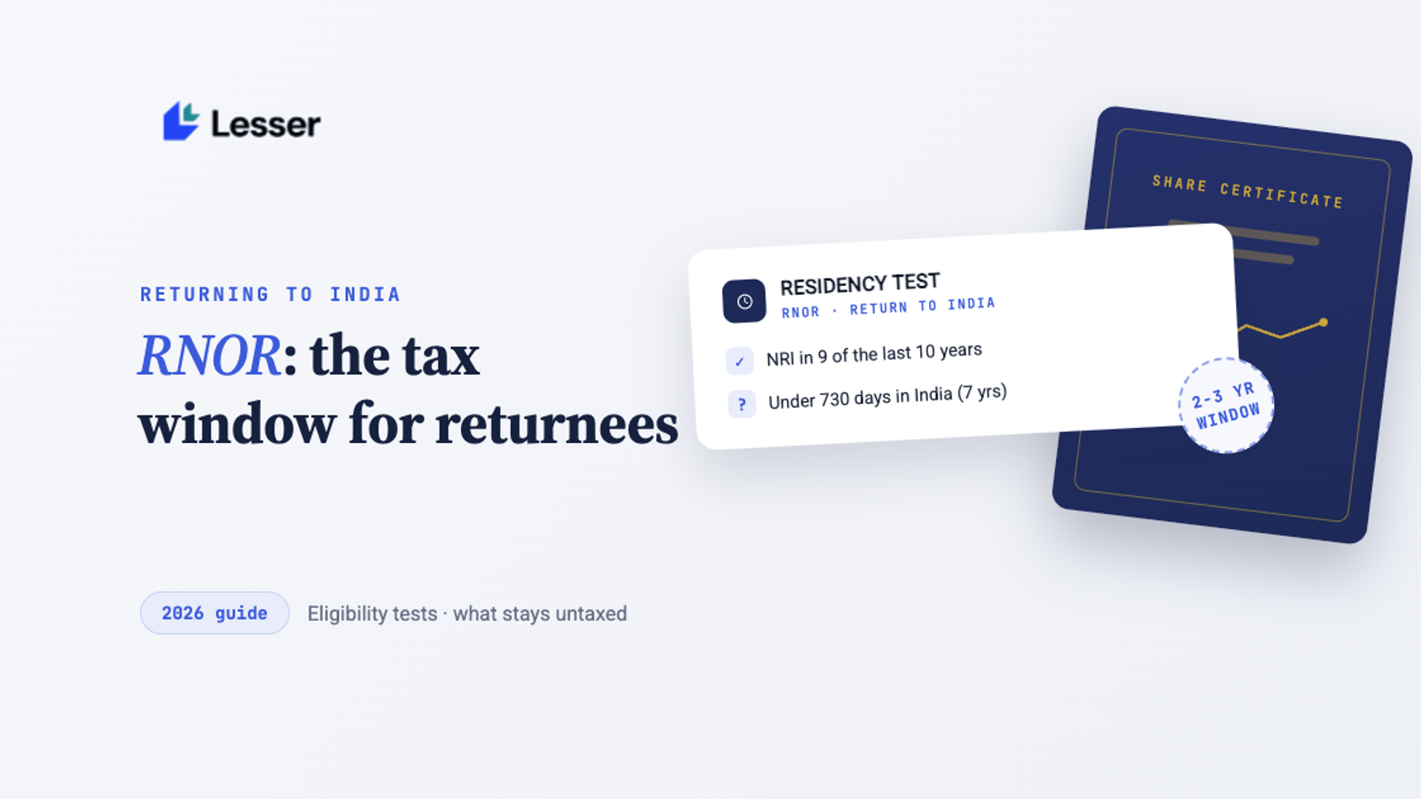 rnor status returning nri 2026